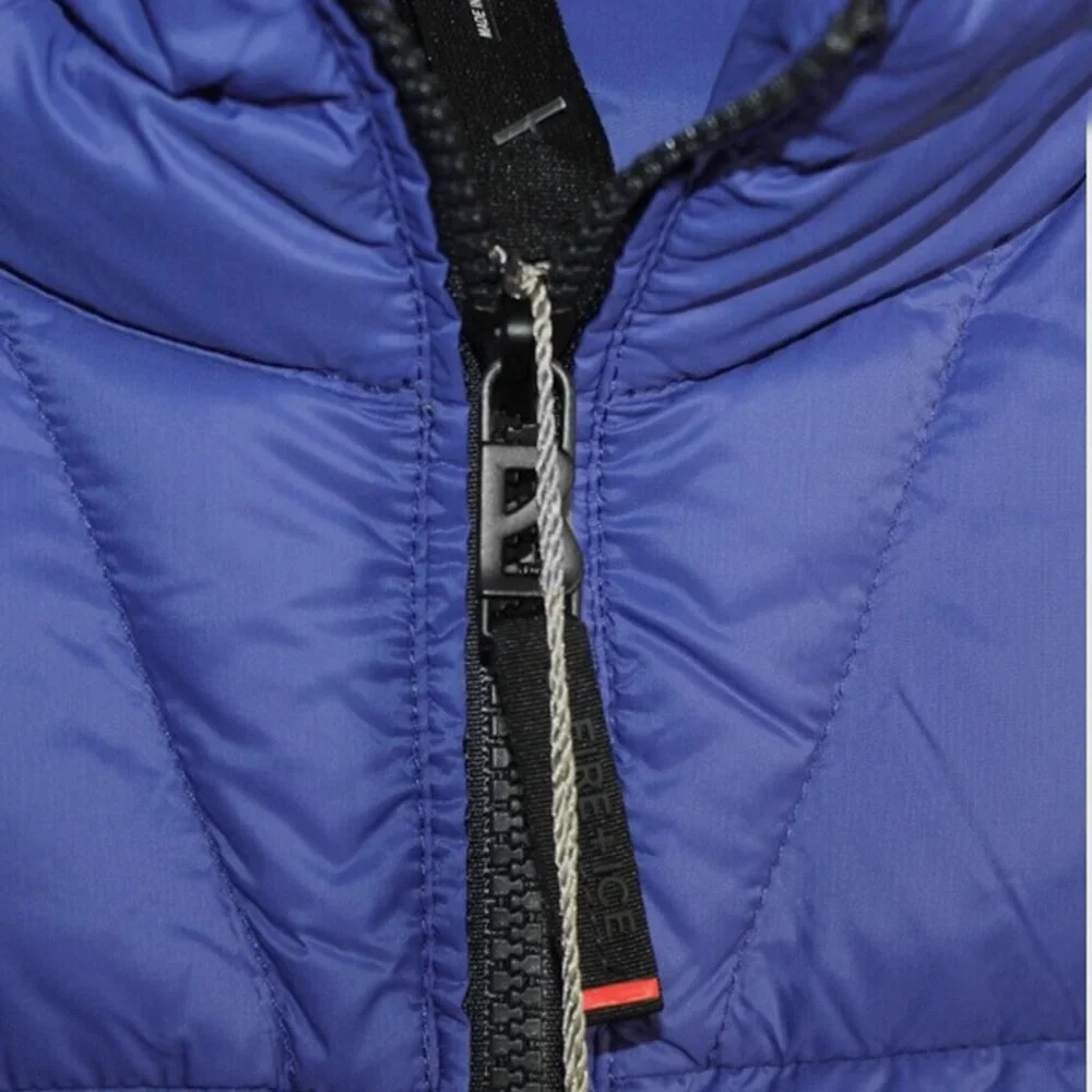 NEW Bogner Fire & Ice LEVY-DO Down Puffer Vest!  e 58 US 48 3XL  Purplish Blue